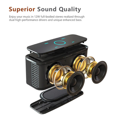 Bluetooth 4.0 Soundbox Draadloze Luidspreker Externe Wireless Speaker Zwart