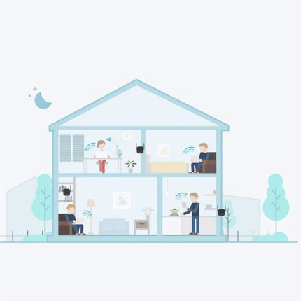Mijia WiFi Versterker 300Mb/s - EU Stekker Stopcontact - Draadloos Netwerk Internet Wireless Repeater 802.11N Adapter