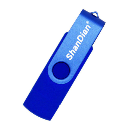 High Speed Flash Drive 64GB - USB en USB-C Stick Geheugen Kaart - Blauw