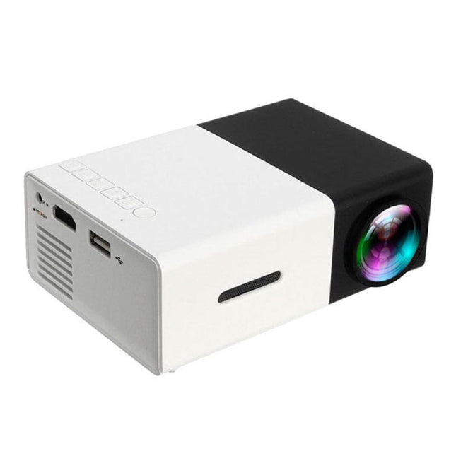 YG300 LED Projector - Mini Beamer Home Media Speler Zwart