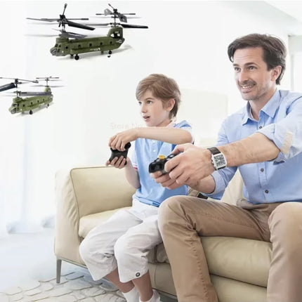 S26H RC Helicopter - Drone Chinook Heavy Lift Speelgoed - Groen