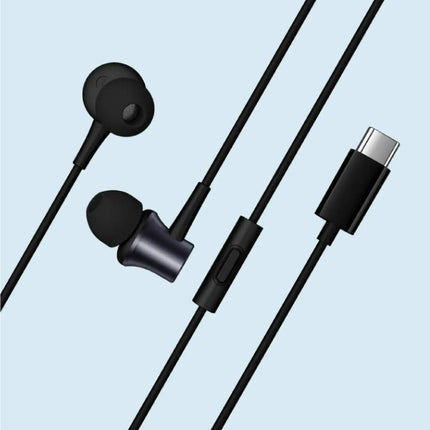 Piston 3 Oordopjes - met Microfoon en One Key Control - USB Type C Oortjes Oortelefoon Bedraad - Zwart