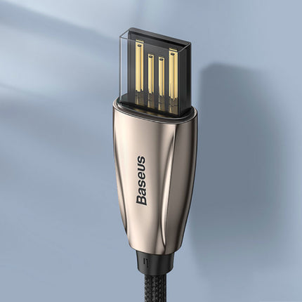 USB-C Gekrulde Spiraal Oplaadkabel Datakabel 1 Meter Oplader Rood