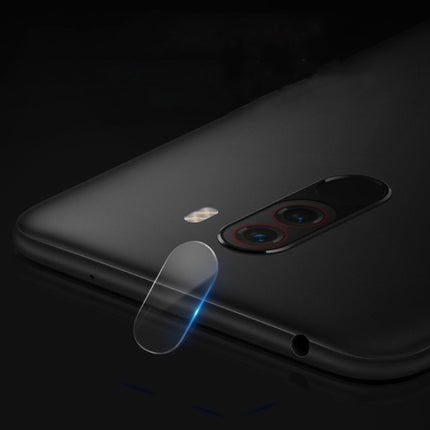 3-Pack Xiaomi Pocophone F1 Tempered Glass Camera Lens Cover - Shockproof Film Case Bescherming