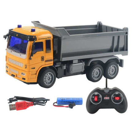 RC Vrachtwagen met Afstandsbediening - Radiografisch Bestuurbaar Speelgoed Machine op 1:32 Schaal 