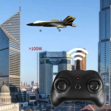 FX-635 RC Fighter Jet Glider met Afstandsbediening - Bestuurbaar Speelgoed Model Vliegtuig Grijs