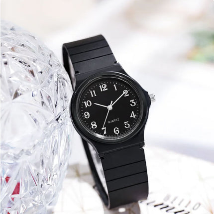 Siliconen Horloge - Kwarts Polshorloge Voor Dames Studenten - Roze