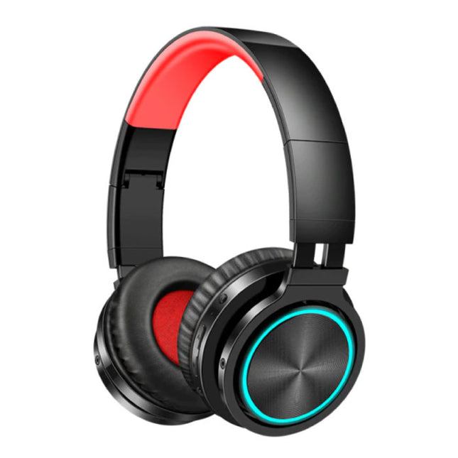 Draadloze Koptelefoon - Bluetooth 5.0 Noise Cancelling Headphones Gaming Headset Rood