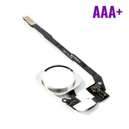 Voor Apple iPhone 5S - AAA+ Home Button Assembly met Flex Cable Wit