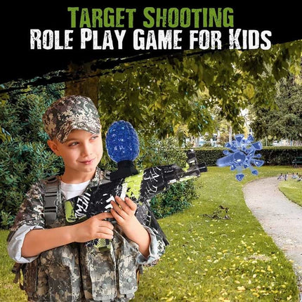 Elektrische Gel Blaster met 10.000 Balletjes - AK47 Model Water Speelgoed Foam Shooter Groen