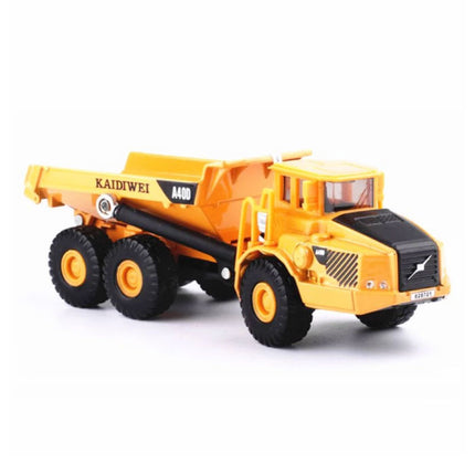 KAIDIWEI A400 Vrachtwagen Aanhangwagen Laadwagen - 1:87 Schaalmodel Die-Cast Dump Truck Vrachtwagen Speelgoed