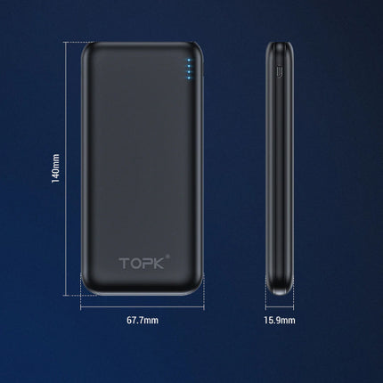 10.000mAh Externe Powerbank Noodaccu Batterij Oplader Charger