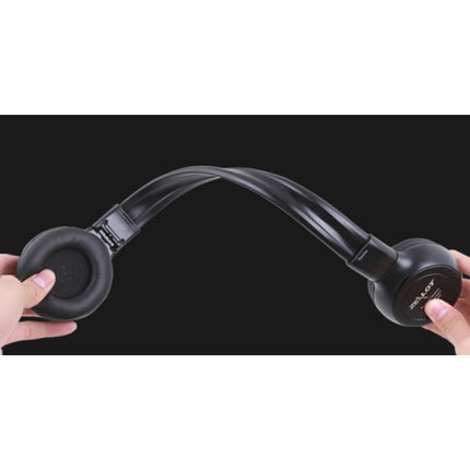 B570 Draadloze Koptelefoon met LED Display en FM Radio - Bluetooth 5.0 Wireless Headphones Stereo Studio Bruin