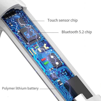 J3 Draadloze Bluetooth Oortjes - True Touch Control Oordopjes TWS Earphones Oortelefoon - Zwart