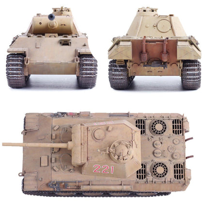 1:35 Schaalmodel Panzer Tank Bouwkit - Panzerkampfwagen Duitse Panther Leger Model 
