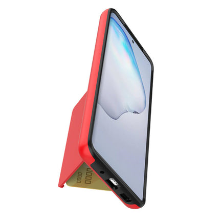 Samsung Galaxy S20 Plus - Wallet Card Slot Cover Case Hoesje Business Zwart