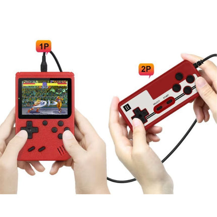 400 in 1 Retro Video Game Console - Mini Draagbare Gamepad - Blauw
