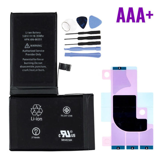 iPhone X Batterij/Accu AAA+ Kwaliteit + Gereedschap & Batterij Sticker