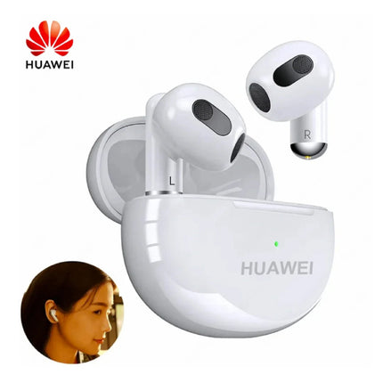 Mini Pro Draadloze Oortjes - Headset Oordopjes HiFi TWS Bluetooth 5.0 Wit