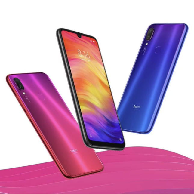 Redmi Note 7 Pro Smartphone - 6 GB RAM - 128 GB Opslag - 48 MP Camera - 4000mAh Batterij - Zwart