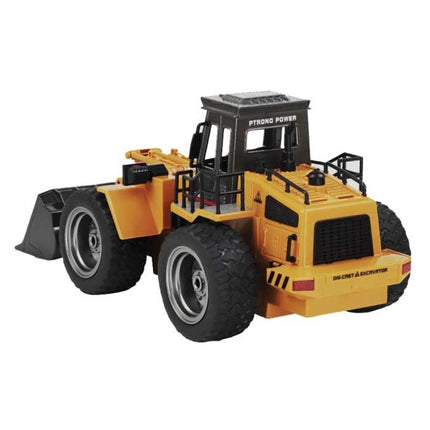 RC Graafmachine Tractor met Afstandsbediening - Bestuurbaar Speelgoed Machine op 1:18 Schaal Radiografisch Metaallegering