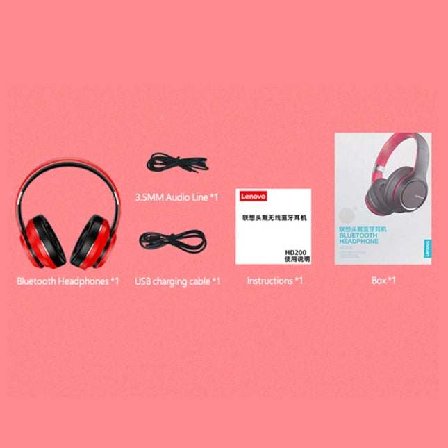 HD200 Draadloze Koptelefoon voor Playstation 4 en 5 / Xbox / PC Bluetooth Wireless Headphones 3D Stereo Gaming Zwart