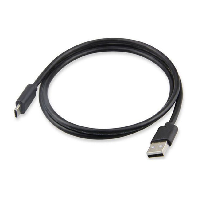 USB - USB-C Oplaadkabel Oplader Data Kabel Data Android 3 Meter Zwart