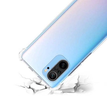 Xiaomi Poco M3 Transparant Bumper Hoesje - Clear Case Cover Silicone TPU Anti-Shock