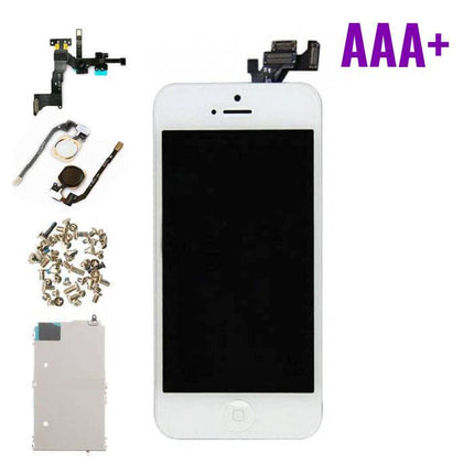 iPhone 5 Voorgemonteerd Scherm (Touchscreen + LCD + Onderdelen) AAA+ Kwaliteit - Wit