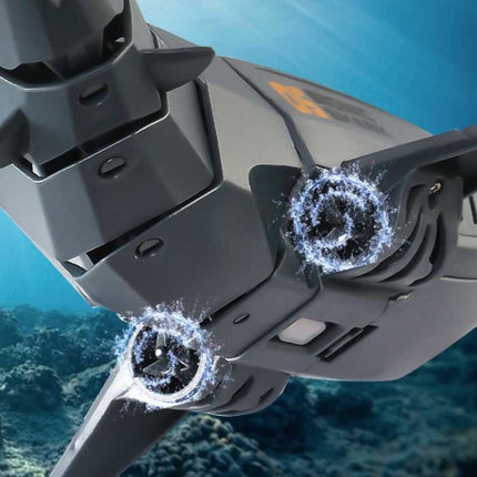 Bestuurbare Haai met Afstandsbediening - RC Speelgoed Robot Vis Goud