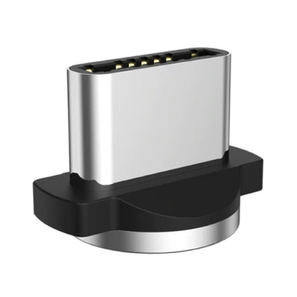 USB-C Magnetische Oplaadkabel 2 Meter Type C - Gevlochten Nylon Oplader Data Kabel Android Rood