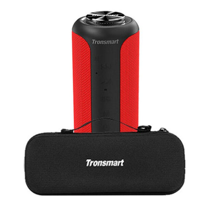 T6 Plus Bluetooth 5.0 Soundbox met Opbergtas - Draadloze Luidspreker Externe Wireless Speaker Rood