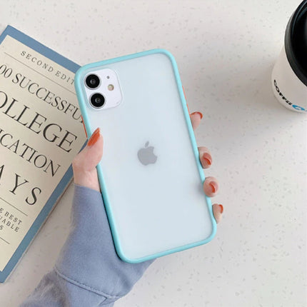 iPhone 6 Bumper Hoesje Case Cover Silicone TPU Anti-Shock Turquoise