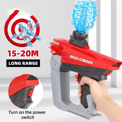 C5001 Elektrische Gel Blaster met 5000 Balletjes - Water Speelgoed Foam Shooter - Blauw