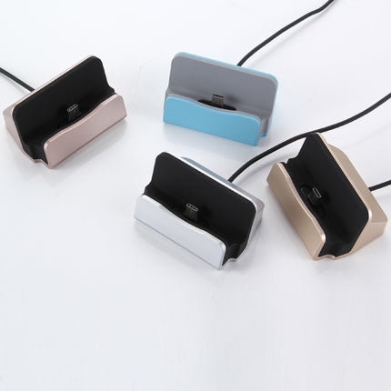 5W Oplader Standaard voor USB-C - Telefoon Houder Fast Charging Goud