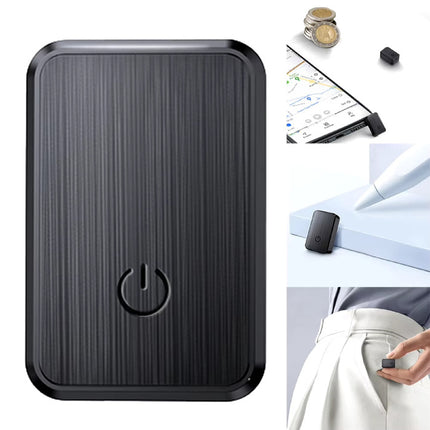Mini GPS Tracker - Magnetisch Anti-Verloren Auto Fiets Beveiliging Real Time Locator - Zwart