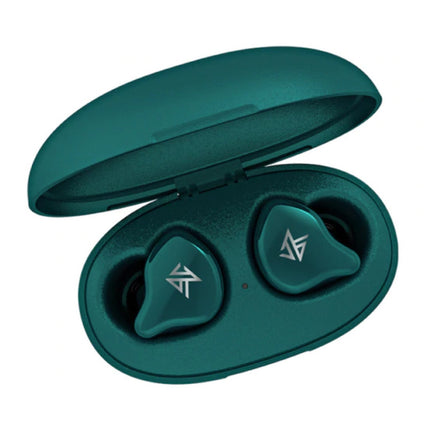 S1D Draadloze Oortjes Touch Bediening TWS Bluetooth 5.0 Wireless Earphones Ear Buds Oortelefoon Groen
