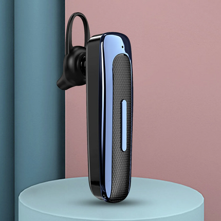 Draadloze Business Headset - Handsfree Oordopje Zakelijk Bluetooth 5.0 Blauw