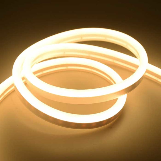 Neon LED Strip 5 Meter - Flexibele Verlichting Tube met Stekker Adapter 12V Waterdicht Wit