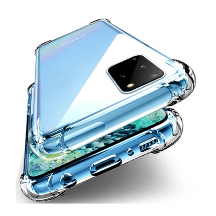 Samsung Galaxy S20 Transparant Bumper Hoesje - Clear Case Cover Silicone TPU Anti-Shock