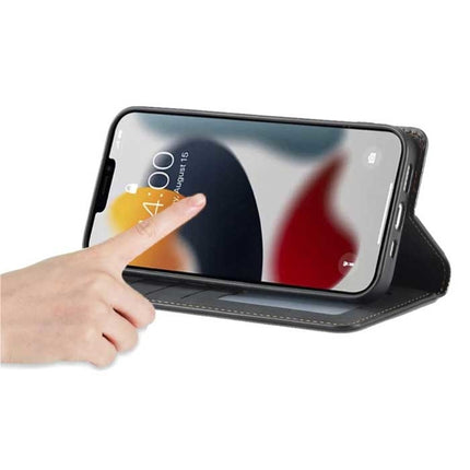 iPhone 14 Pro Flip Case Portefeuille - Wallet Cover Leer Hoesje Bruin
