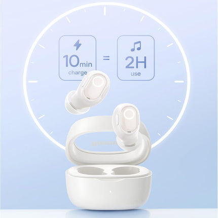 WM02 Draadloze Oortjes - Touch Control Oordopjes TWS Bluetooth 5.3 Wit