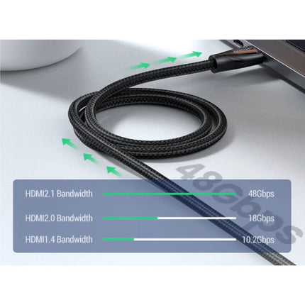 HDMI Kabel 2.1V High Speed 3 Meter - 8K @ 60Hz - HD Dolby 7.1