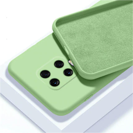 Xiaomi Redmi Note 9S Ultraslim Silicone Hoesje TPU Case Cover Groen