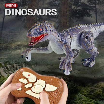 RC Dinosaurus (T-Rex) met Afstandsbediening - Bestuurbaar Speelgoed Tyrannosaurus Rex Dino Robot Blauw