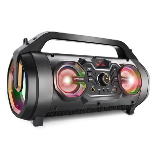 T16 Draadloze Speaker met RGB - 30W Luidspreker Wireless Bluetooth 5.0 Soundbar Box Goud