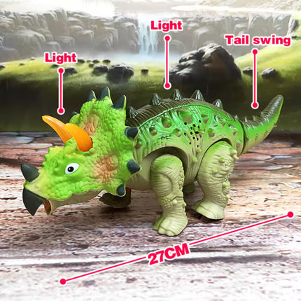 Elektrische Speelgoed Dinosaurus - Stegosaurus Dino Robot - Groen