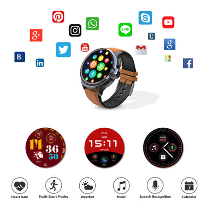 Prime Se Sports Smartwatch Fitness Sport Activity Tracker Smartphone Horloge iOS Android IP68 iPhone Samsung Huawei Zwart