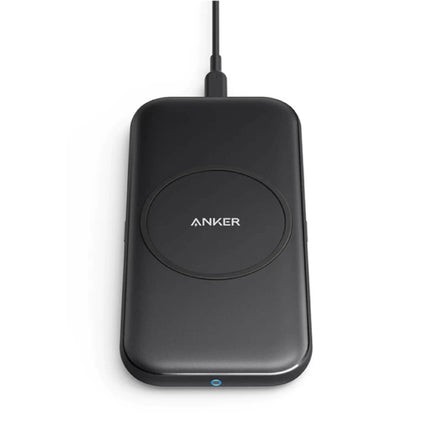 Powerwave Base Pad - Draadloze Oplader Fast Charge Qi Universele Oplader 10W LED Indicator Wireless Charging Zwart