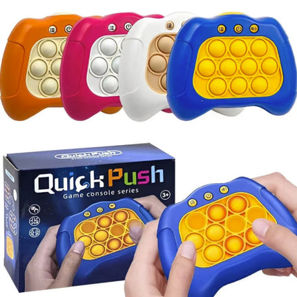 Pop It Spel Console - Fidget Toy Controller - Quick Push Anti Stress Motoriek Speelgoed Roze